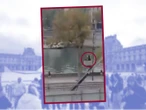VIDEO: Así captaron a los ladrones del Museo de Louvre saliendo con un montacargas