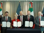 México y EU firman su primer acuerdo bilateral en la era Trump; frenarán contaminación Tijuana-San Diego