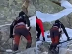 Indigna pareja por escalar el monte Rysy con su bebé de 9 meses | VIDEO