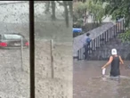 Lluvia torrencial azota Guadalajara y causa inundaciones