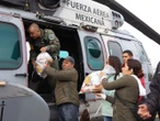 Inician puentes aéreos en Hidalgo para ayudar a damnificados por lluvias
