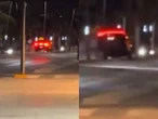 Automovilista se pone ‘rápido y furioso’ y sale volando en un tope en Cancún | VIDEO