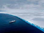 Colosal iceberg más longevo del mundo se desintegra tras viajar 40 años por el Atlántico