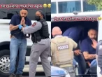 “Te quiero mucho, Apa”: Llorando hija se despide de su papá arrestado por el ICE. VIDEO
