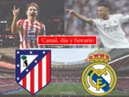 Atlético de Madrid Vs Real Madrid: ¿Dónde y a qué hora ver?