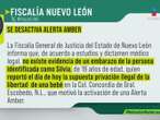 Resultó falso robo de bebé en General Escobedo, Nuevo León