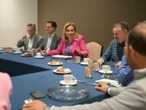 Maru Campos se reúne con senadores del PAN para coordinar agenda legislativa