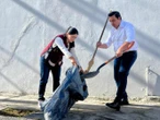 Encabeza Jesús Nava operativo para recolectar más de 220 toneladas de basura en Santa Catarina
