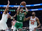 Celtics toma bocanada de aire con triunfo ante Knicks