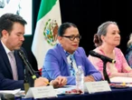 Rosa Icela Rodríguez lidera diálogo con madres buscadoras