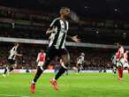 Newcastle pone contra las cuerdas al Arsenal en Copa de la Liga