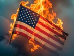 Trump propone cárcel para quien queme la bandera de EU