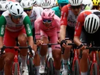 Isaac del Toro disfruta su ‘maglia’ rosa del Giro