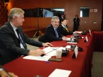 Juan Ramón de la Fuente recibe a integrantes del Parlamento Europeo
