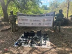 Semar asegura armas y equipo táctico en El Dorado, Sinaloa