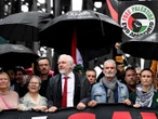 Assange se une a manifestación propalestina en Sídney 