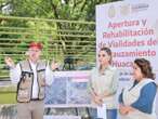 Evelyn Salgado supervisa rehabilitación del Río Huacapa y apertura otra vialidad más en Chilpancingo 