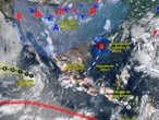 Clima en México hoy 10 de agosto de 2025: lluvias intensas en 20 estados y calor extremo 
