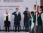 Mario Delgado destaca convenio entre SEP y Semarnat 