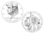 El 'Trumpcoin' se haría realidad... el Tesoro de EU considera emitir su moneda de un dólar