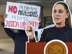 Trabajadores del SAT hacen paro de brazos caídos; “son atendidos”, dice Sheinbaum