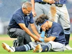 Lesionado: Aranda enciende los focos rojos con los Rays