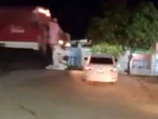 Tren embiste a vehículo que intentó ganarle el paso en Veracruz | VIDEO