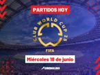 Miércoles 18 de junio: Todos los partidos del Mundial de Clubes