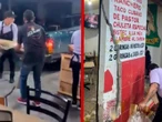 VIDEO: Se fue a comer tacos y casi muere; camioneta arrolla a cliente en Morelos