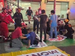 Choque entre camión y auto deja 12 lesionados en Monterrey