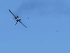 VIDEO: Avión evita una tragedia durante una exhibición aérea en España