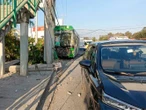 Choque de camión de pasajeros en Nuevo León deja 13 heridos