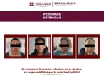 Caen cuatro personas por secuestrar y matar a policía en Hidalgo
