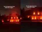 Decoración de Halloween simula incendio y vecinos casi llaman a los bomberos