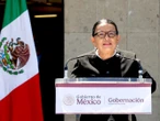 Rosa Icela encabezó abanderamiento de escoltas de Rotary