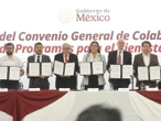 Firma Ariadna Montiel Convenio General de Colaboración de Programas para el Bienestar