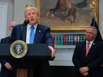Trump celebra los aranceles: ‘Hacen que EU sea grande y rico de nuevo’