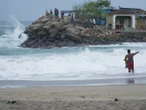 Erick deja sentir sus primeros efectos en la costa sur de México