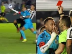 VIDEO: Neymar intenta 'mano de Dios'... y termina expulsado