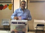 Beltrones emite su voto en la elección judicial; destaca que el proceso tarda 15 minutos