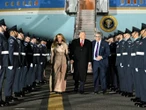 Trump llega a Reino Unido con agenda de comercio y conflictos internacionales