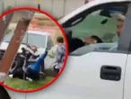 Sujeto atropella a madre e hija tras pelear por unos terrenos en Puebla | VIDEO