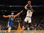 Lakers de LeBron vencen sobre la hora a Warriors y Curry