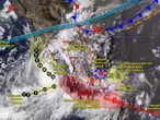Clima en México este 8 de octubre: 'Priscilla' y zonas de baja presión provocarán más lluvias