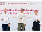 Dan banderazo a modernización carretera de la Mixteca y Costa de Oaxaca
