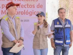 Evelyn Salgado supervisa acciones preventivas ante lluvias en Acapulco