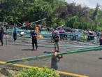 VIDEO: Contrario a Hidalgo, en Chiapas saquean tráiler volcado y ofrecen lo robado por internet