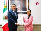 Sergio Salomón Céspedes toma posesión como nuevo titular del INM