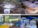 Autoridades desmantelan narcolaboratorio de metanfetamina en Morelos  