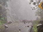 Lluvias provocan derrumbes en sierra de Hidalgo